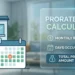 Prorated rent calculator